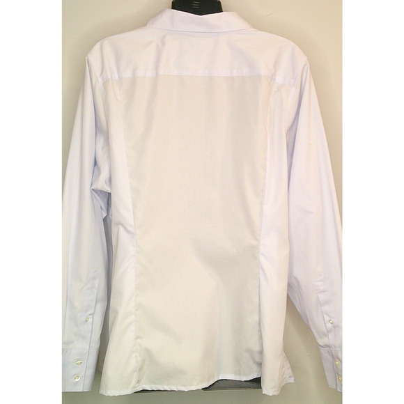 Lands' End Outfitters Button Down Collared Shirt Top Light Blue Plus Size 20W - Picture 3 of 6